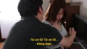 Cô hàng xóm vú to và chiếc máy lạnh tuyệt vời