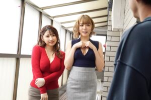 Anh hàng xóm điển trai và hai em gái cạnh nhà vú to dâm dục